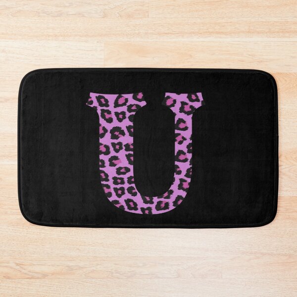 Item preview, Purple Letter U Leopard Cheetah Monogram Initial designed and sold by SqueakyRicardo.