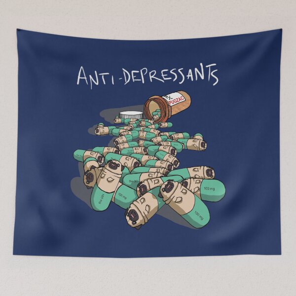 Item preview, Pugzac: Nature's Number One Anti-Depressant designed and sold by pugventurephoto.