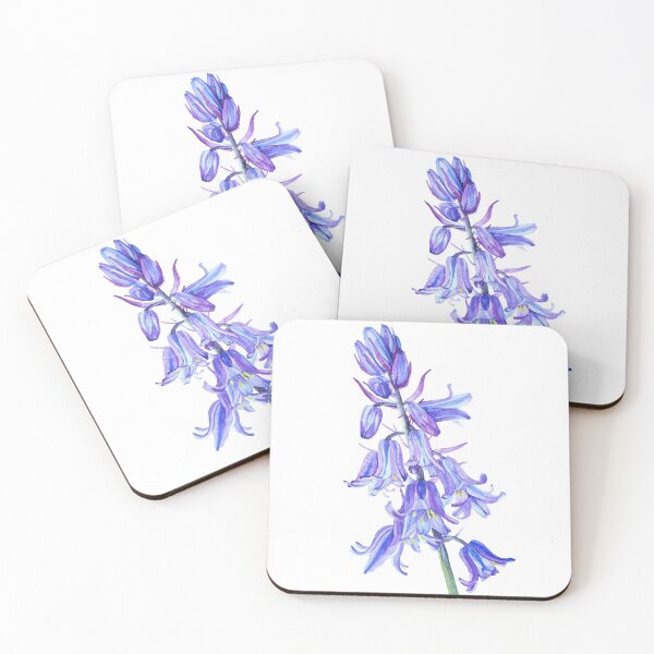 Item preview, Bluebell flowers watercolour designed and sold by CE-Designs.