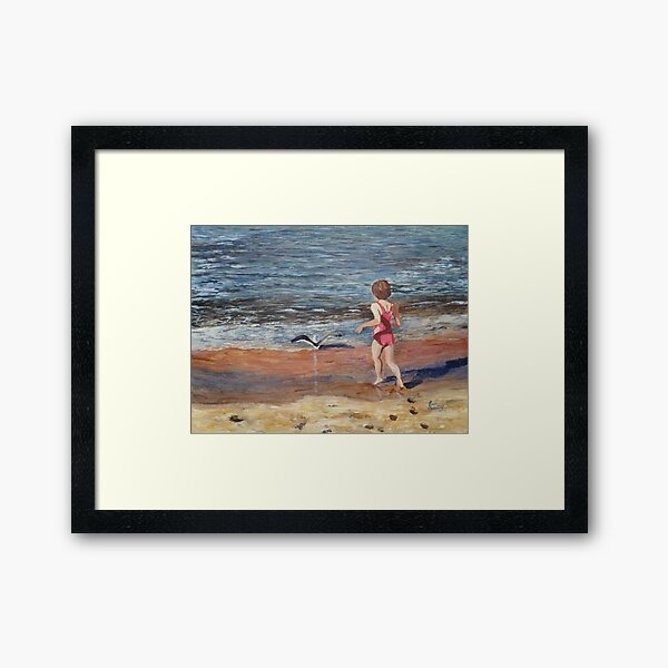 Summertime--Fun in the Sun Framed Art Print