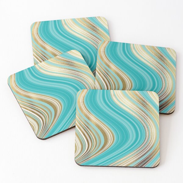 Item preview, Agate iPhone Case - Teal/Gold/White designed and sold by GwenAguilar.