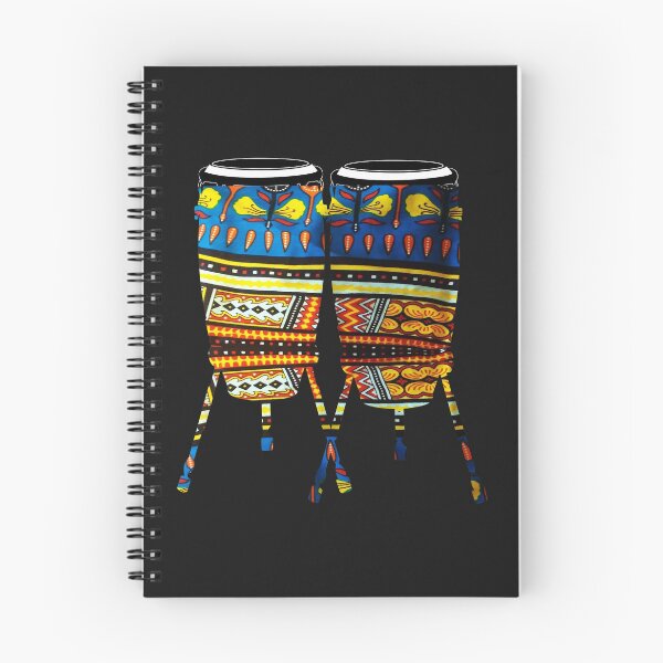 Item preview, African Pattern Drum Black History Month Black Pride Musical Instrument designed and sold by dara4uall.