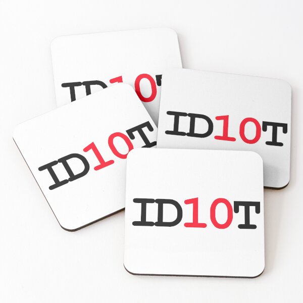 Item preview, ID10T designed and sold by Graphics By Craig.