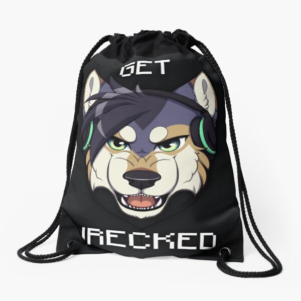 Item preview, GET WRECKED - Wolf designed and sold by 8Bit-Paws.