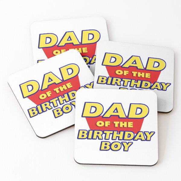 Item preview, Toy Dad of Birthday Boy T-Shirt Yellow Red  designed and sold by ArtikIceTees.