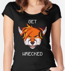 GET WRECKED - Fox Women's Fitted Scoop T-Shirt
