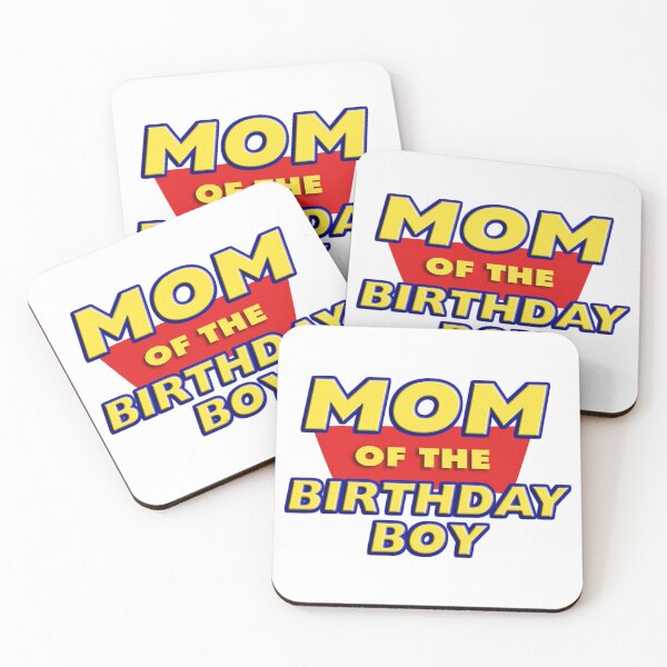 Item preview, Toy Mom of Birthday Boy T-Shirt Yellow Red  designed and sold by ArtikIceTees.