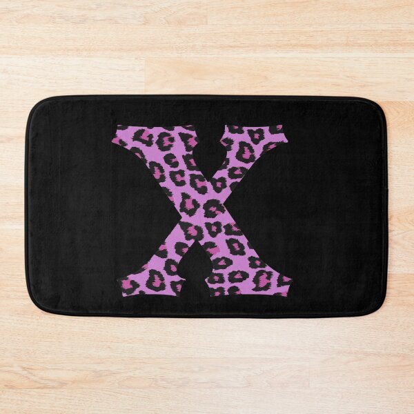 Item preview, Purple Letter X Leopard Cheetah Monogram Initial designed and sold by SqueakyRicardo.