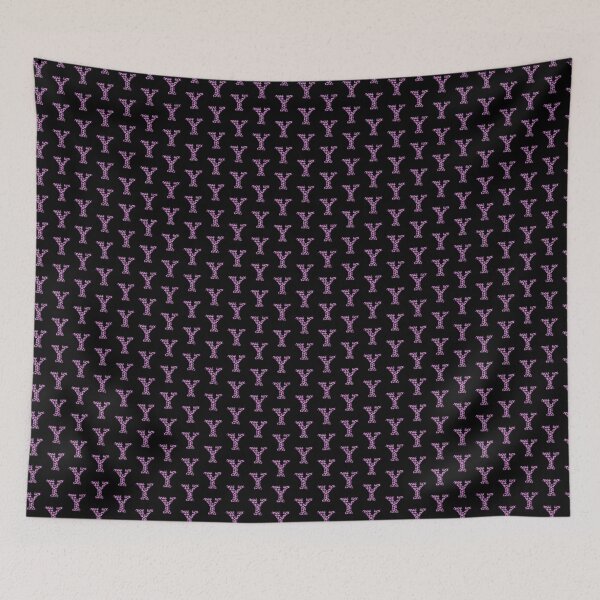 Item preview, Purple Letter Y Leopard Cheetah Monogram Initial designed and sold by SqueakyRicardo.