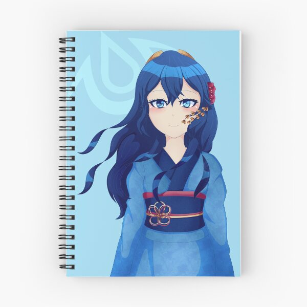 Item preview, Lucina in a Yukata designed and sold by Els Bells Illustrations.