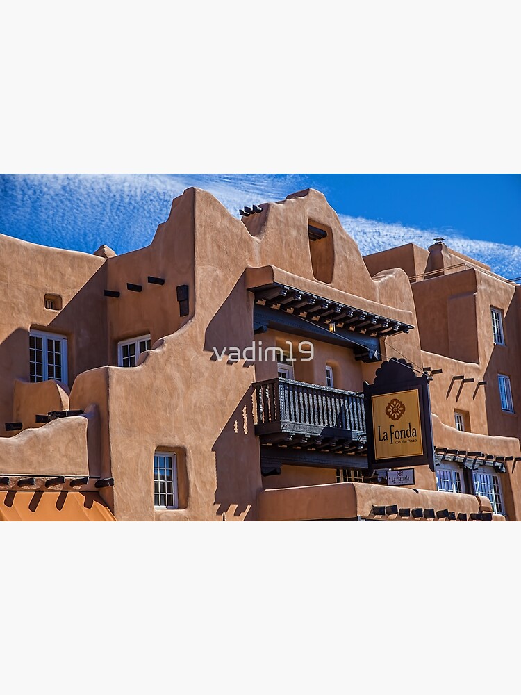 USA. New Mexico. Santa Fe. Adobe Architecture. by vadim19