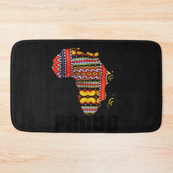 Item preview, Proud Ankara African Map Black History Month Black Pride designed and sold by dara4uall.