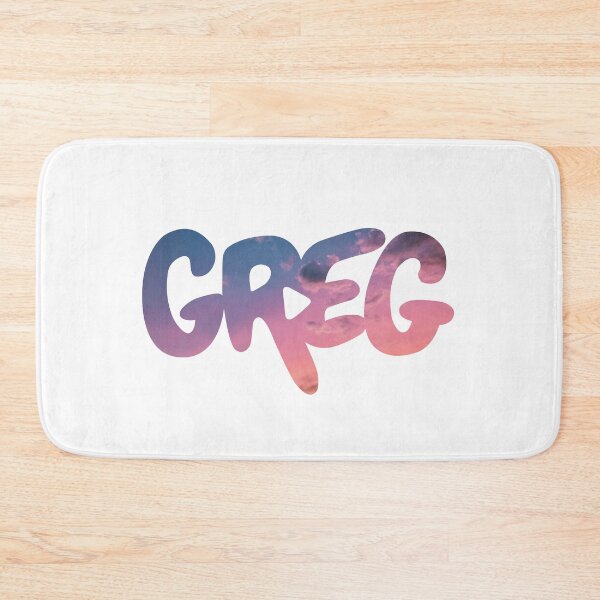 Item preview, Copy of greg typography logo danny gonzalez drew gooden (sunset) designed and sold by cameronbaba.