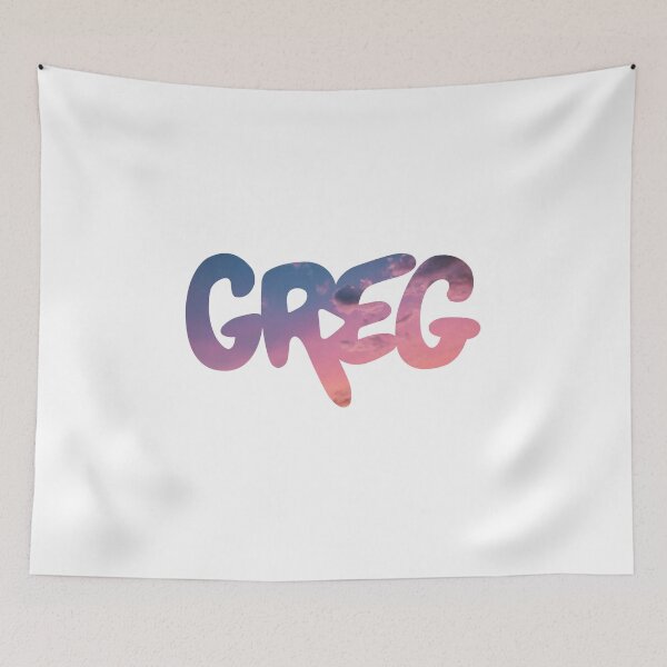 Item preview, Copy of greg typography logo danny gonzalez drew gooden (sunset) designed and sold by cameronbaba.