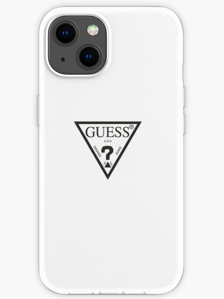 Guess Logo" iPhone by | Redbubble