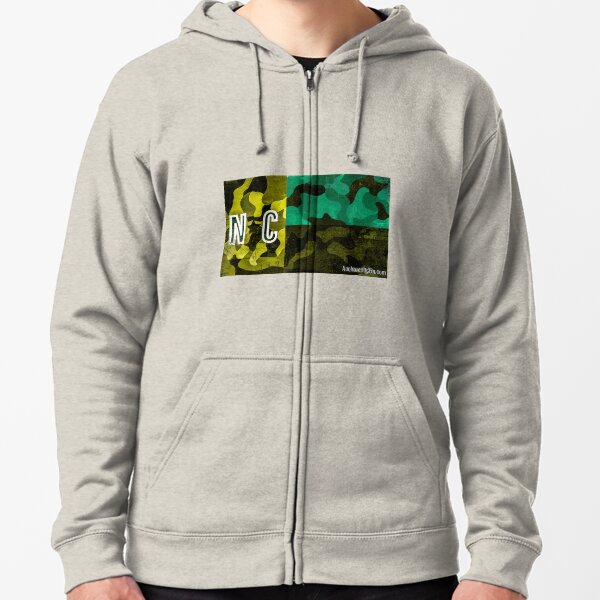 woodland camo flag hoodie