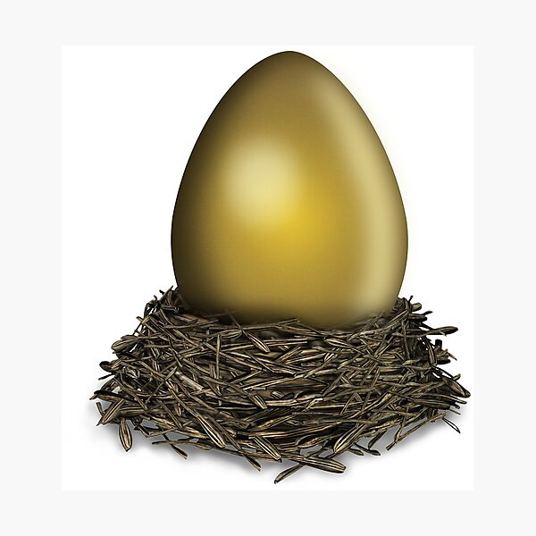 Item preview, Golden Egg designed and sold by Julia Rudens.