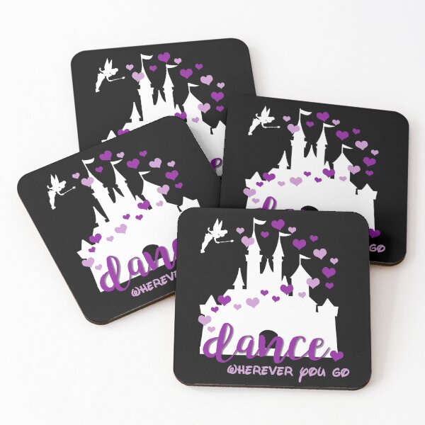 Aperçu de l'œuvre Tink Dance Castle Purple White Love T-Shirt Phone Case créée et vendue par ArtikIceTees.