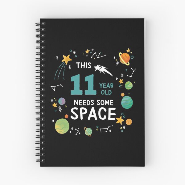 Item preview, This 11 Year Old Needs Some Space Funny Planets Science Geek print designed and sold by doodabobs.