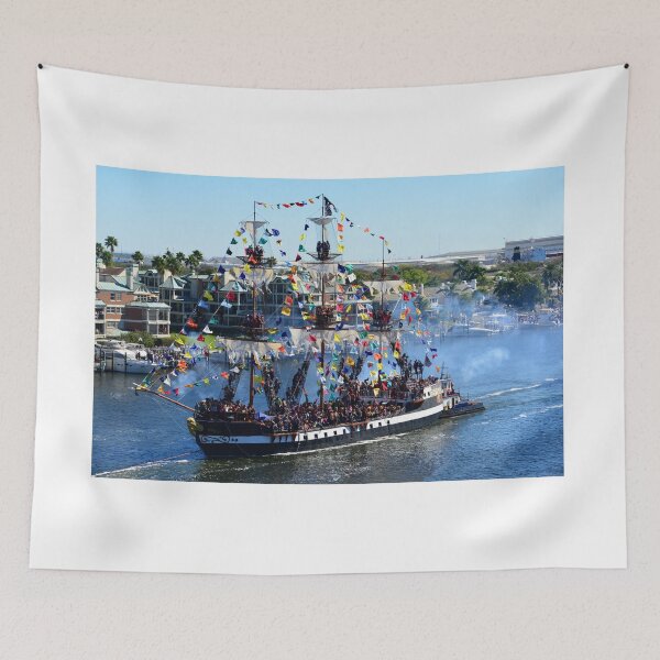 Item preview, Gasparilla Pirate invasion 2020 work A designed and sold by David Lee Thompson.