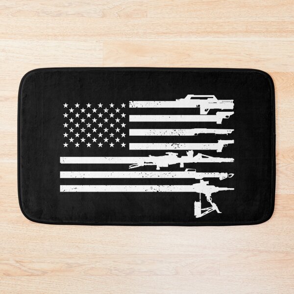 Item preview, US Flag - USCM Arms - White designed and sold by CCCDesign.