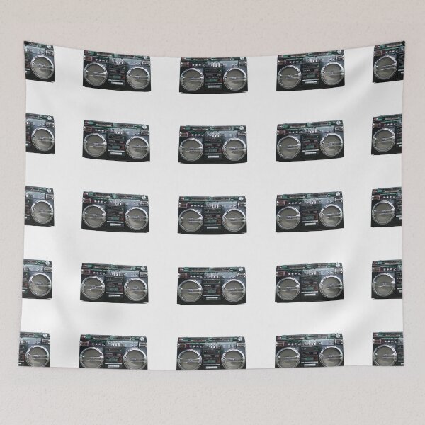 Item preview, Vintage Hip Hop Retro Boombox designed and sold by kingroy.