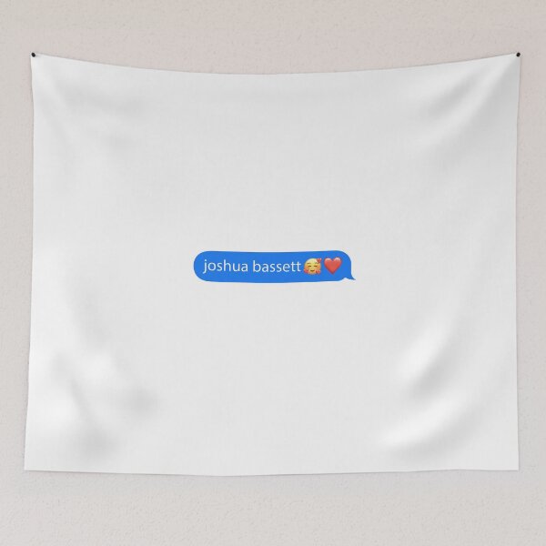 Item preview, joshua bassett text designed and sold by cellal.