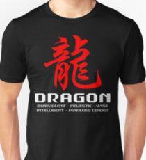 Chinese Zodiac Dragon Characteristics Unisex T-Shirt