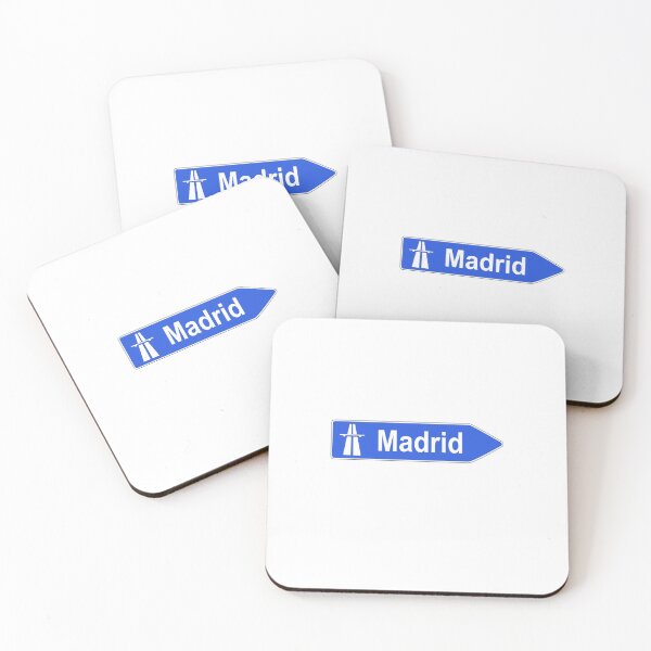 Item preview, Madrid Spain motorway sign designed and sold by qlobba.