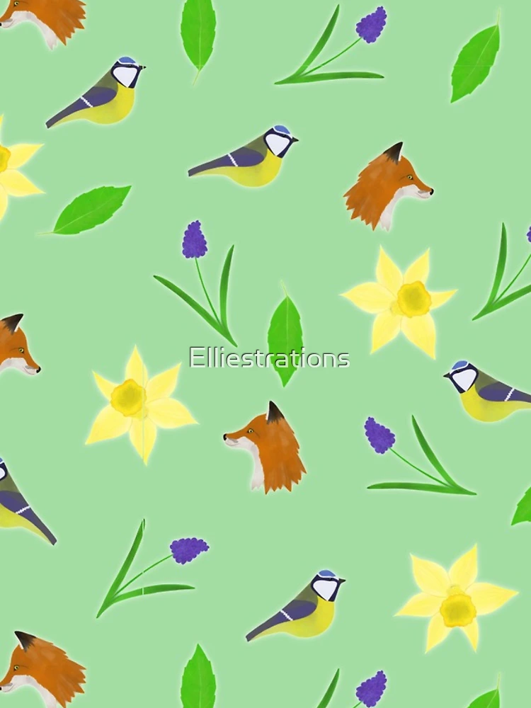 Thumbnail 4 of 4, iPhone Case, Spring Pattern designed and sold by Elliestrations.