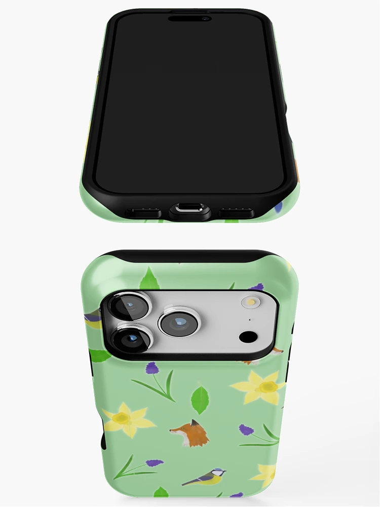 Thumbnail 3 of 4, iPhone Case, Spring Pattern designed and sold by Elliestrations.