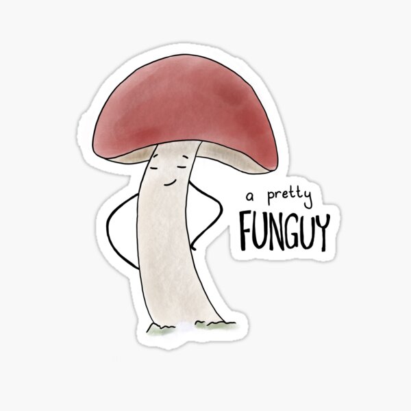 Item preview, A Pretty Funguy designed and sold by Christie Straw.