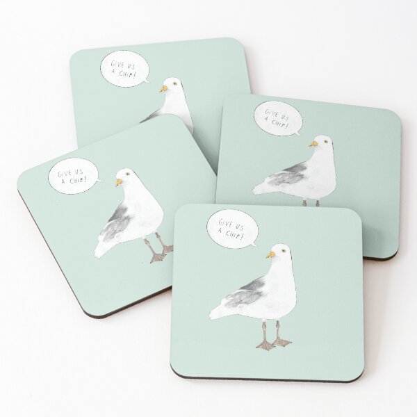 Item preview, Beware of the gulls designed and sold by Amanda Carter.