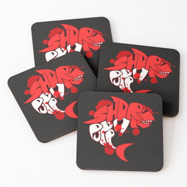 Item preview, Shark Puppy Band Logo (BLOOD SPLATTER) designed and sold by aaroncello.