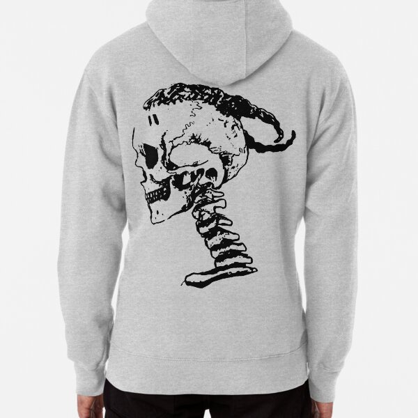 xxxtentacion skull hoodie