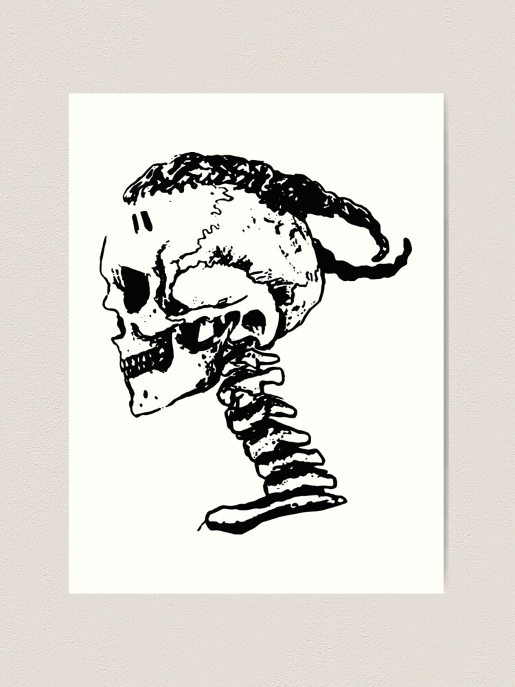 SKOLOCT アート XXXTENTACION XXXTentacion Art Print by Zenon Jimenez - Velvetify dot com
