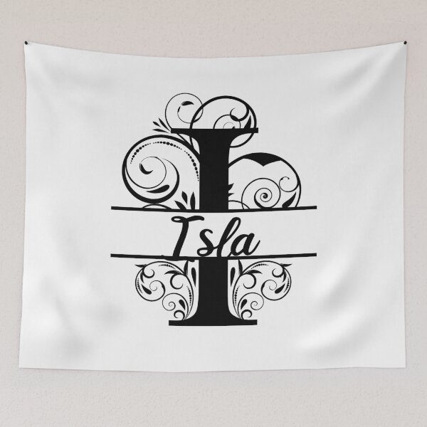 Item preview, Personalized Name Monogram I - Isla - Letter I designed and sold by MysticMagpie.