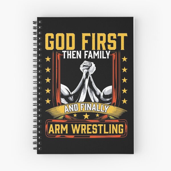Item preview, God first then family and finally Arm Wrestling designed and sold by Proficient  Tees.
