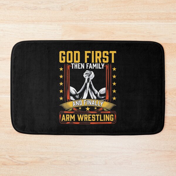 Item preview, God first then family and finally Arm Wrestling designed and sold by Proficient  Tees.