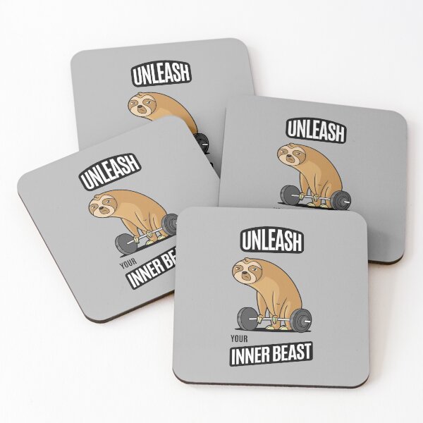 Item preview, Unleash Your Inner Beast - Sloth Gym designed and sold by zoljo.
