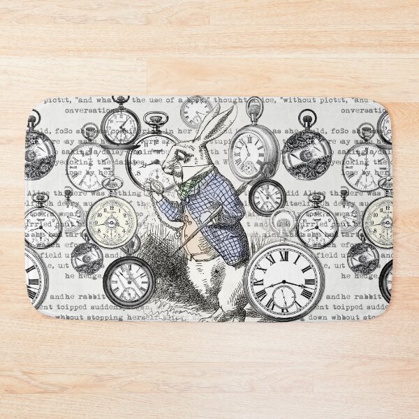 Item preview, White Rabbit Alice in Wonderland Watches Time designed and sold by antiqueart.