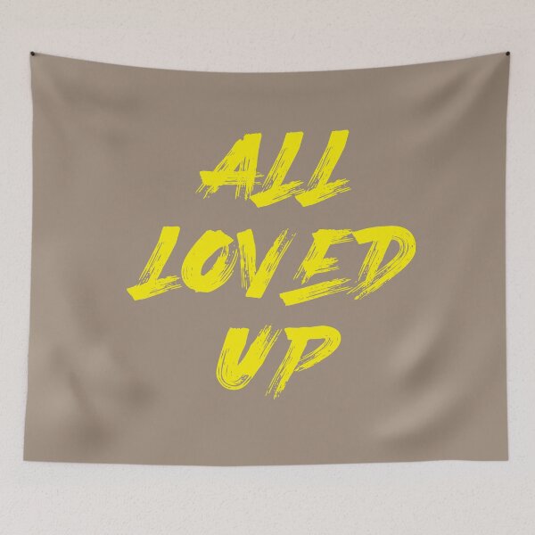 Item preview, All loved up Bright Yellow designed and sold by Skippingbird.