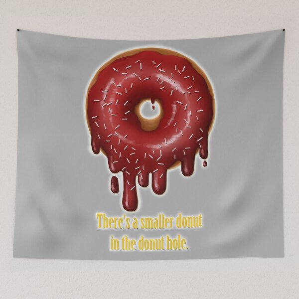 Item preview, Donut Hole - Knives Out designed and sold by TorninChiarArts Creations.