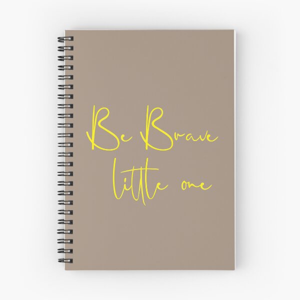 Item preview, Be brave little one - Bright Yellow- Print designed and sold by Skippingbird.