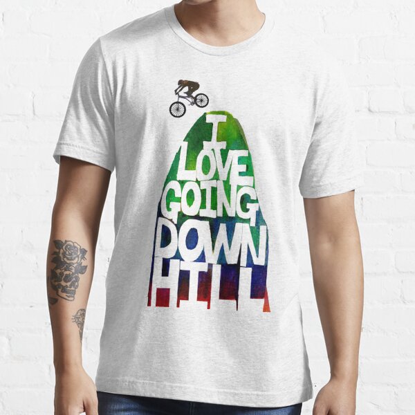 downhill t shirt