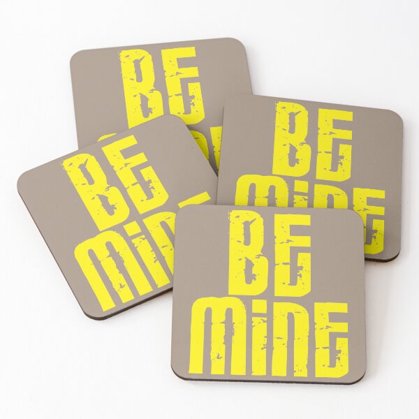 Item preview, Be mine - Bright Yellow - Print designed and sold by Skippingbird.