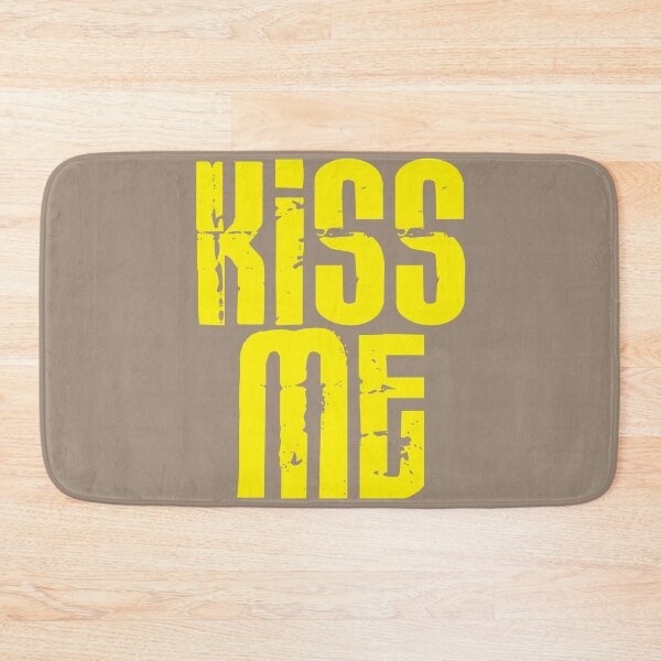 Item preview, Kiss me - Bright Yellow - Print designed and sold by Skippingbird.