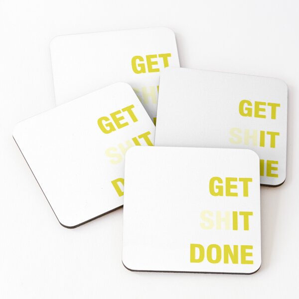 Item preview, Get Shit Done - Yellows designed and sold by synthesizer.