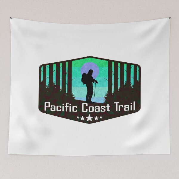 Item preview, Pacific Coast Trail California Oregon Washington Hiking Hike Hiker designed and sold by Travel Time.