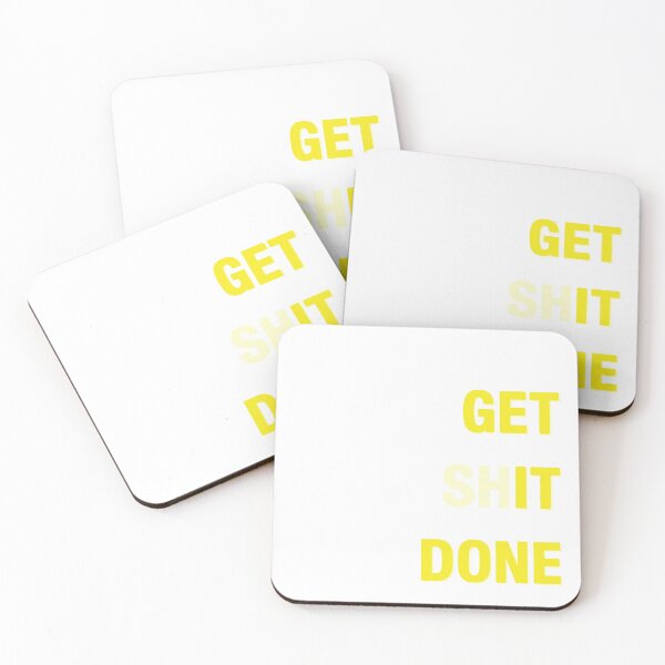 Item preview, Get Shit Done - Yellows designed and sold by synthesizer.